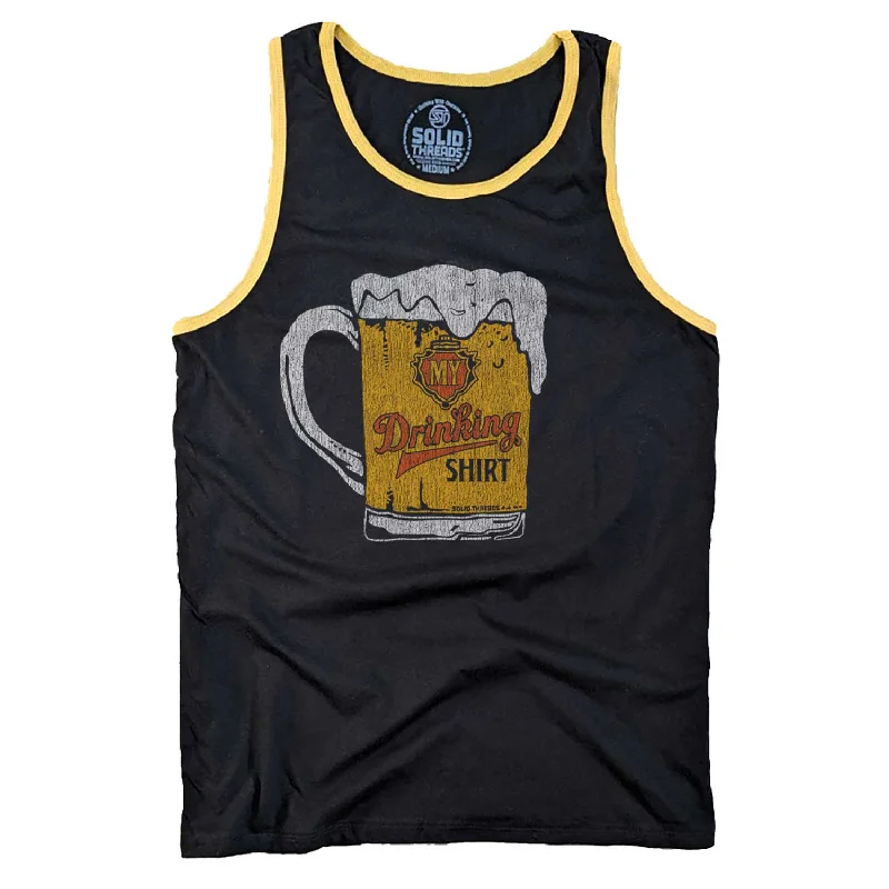 My Drinking Shirt Ringer Tank Top