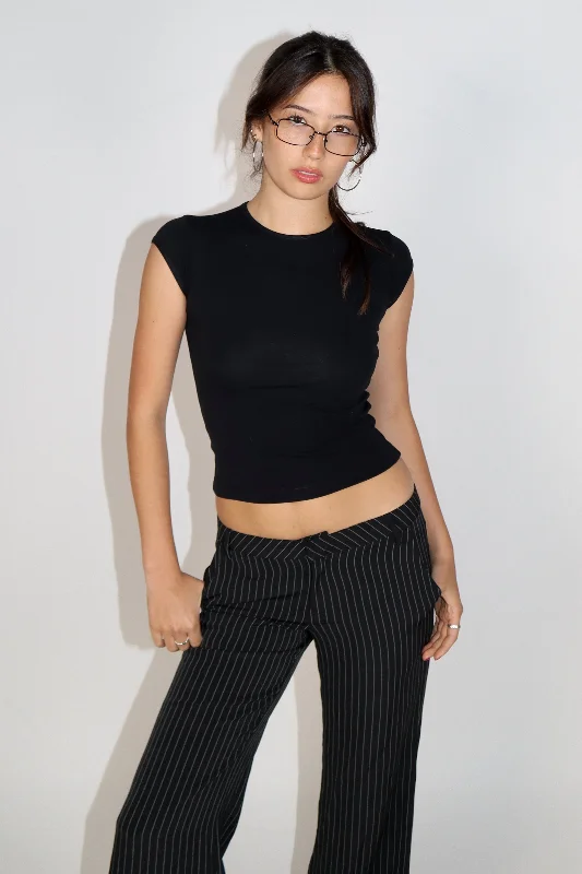 Weekend Bargains to Relish SCG MADE | 90s Basic Cap Sleeve Cotton Baby Tee