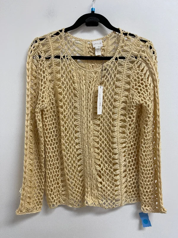 Today Only Sweater By Chicos In Cream, Size: M