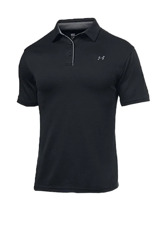 Under Armour Tech Polo Shirt, Black