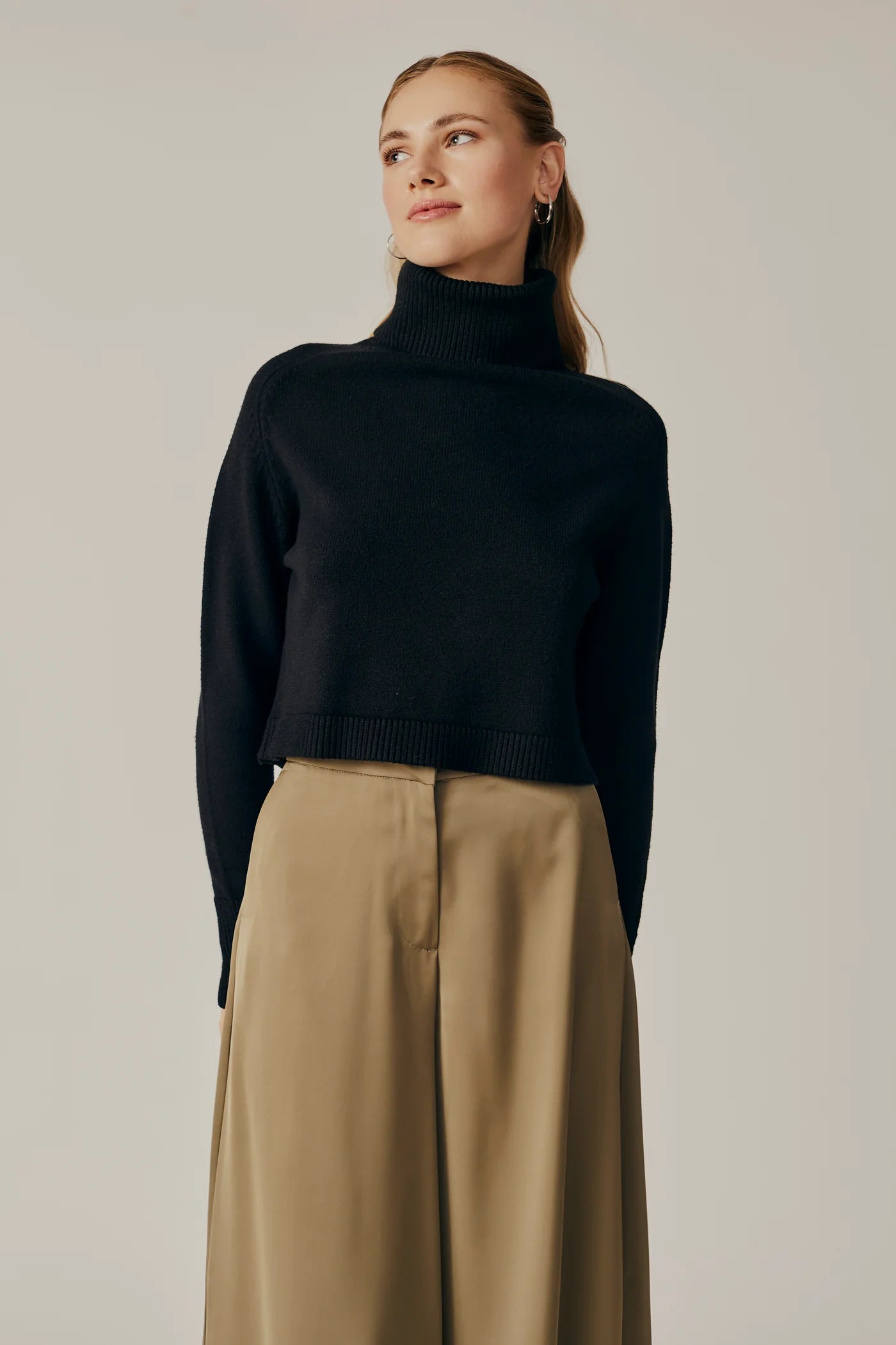 The Best Prices Pugliese Turtleneck Sweater - Black