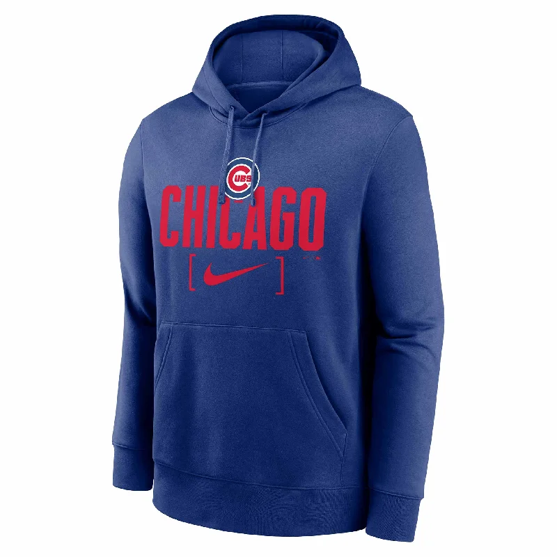 Chicago Cubs Nike Slack Hooded Sweatshirt