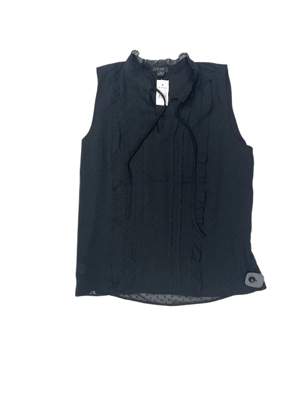 Weekend Special Top Sleeveless By Ann Taylor In Black, Size: S