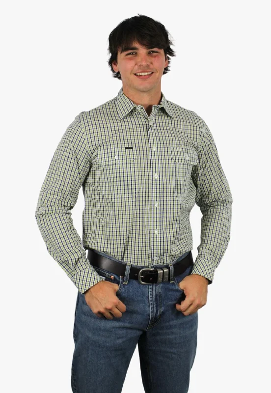 Pilbara Mens Check Long Sleeve Shirt