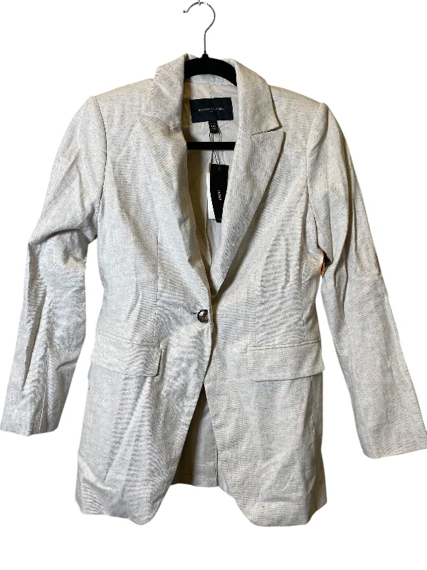 Steal Deal Blazer By Banana Republic In Beige, Size: Xxs