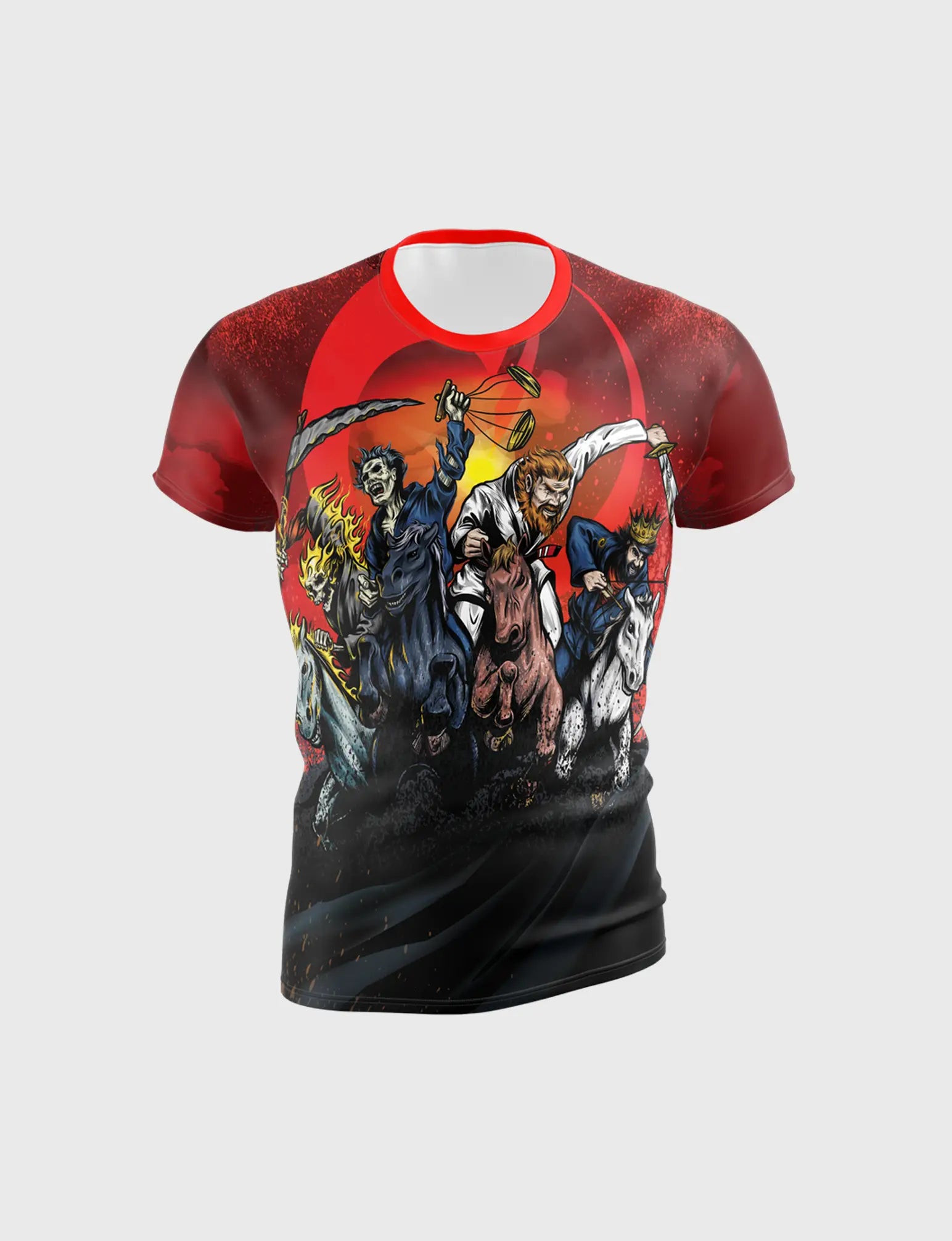 FOUR HORSEMEN SS COMPRESSION FIT RASHGUARD