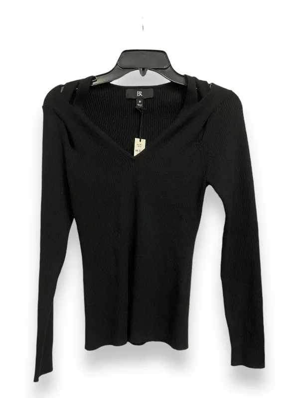 Super Discount Top Long Sleeve By Banana Republic In Black, Size: M