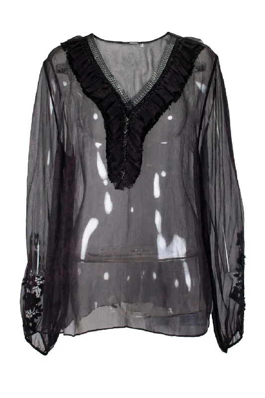 Weekend Bargains to Sizzle [WW15917] Elie Tahari | Long sleeve top