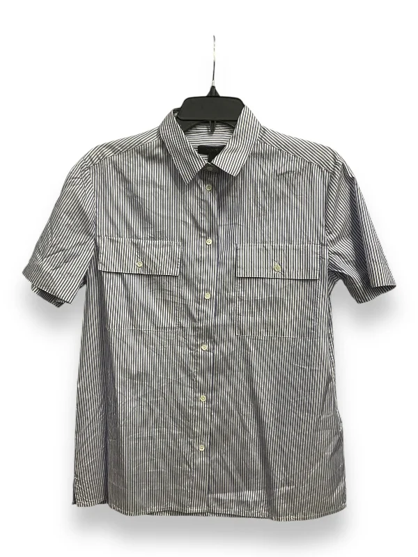 Value Pack Blouse Short Sleeve By J. Crew In Striped Pattern, Size: S