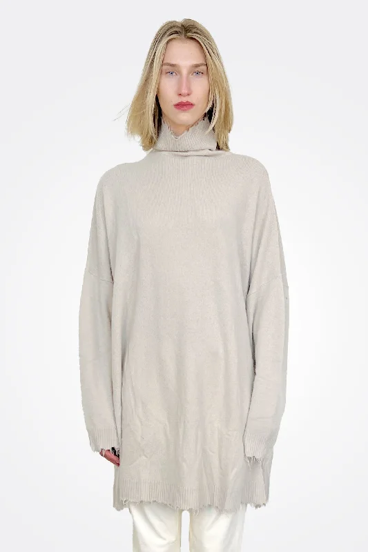Weekend Deals to Make You Happy Straight Wide Sweater - Eraser