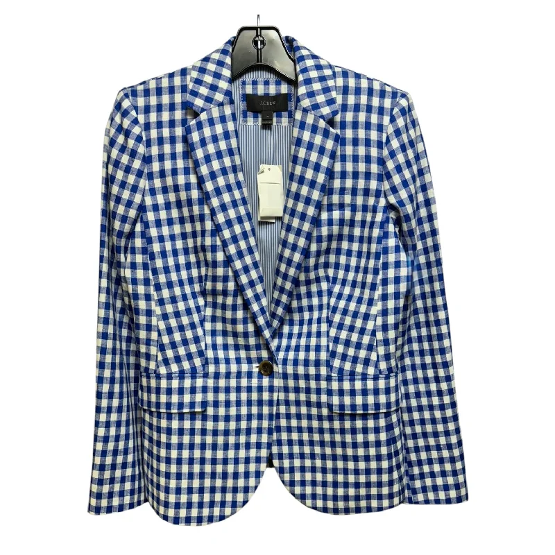 Today's Deal Blazer By J. Crew In Checkered Pattern, Size: 4