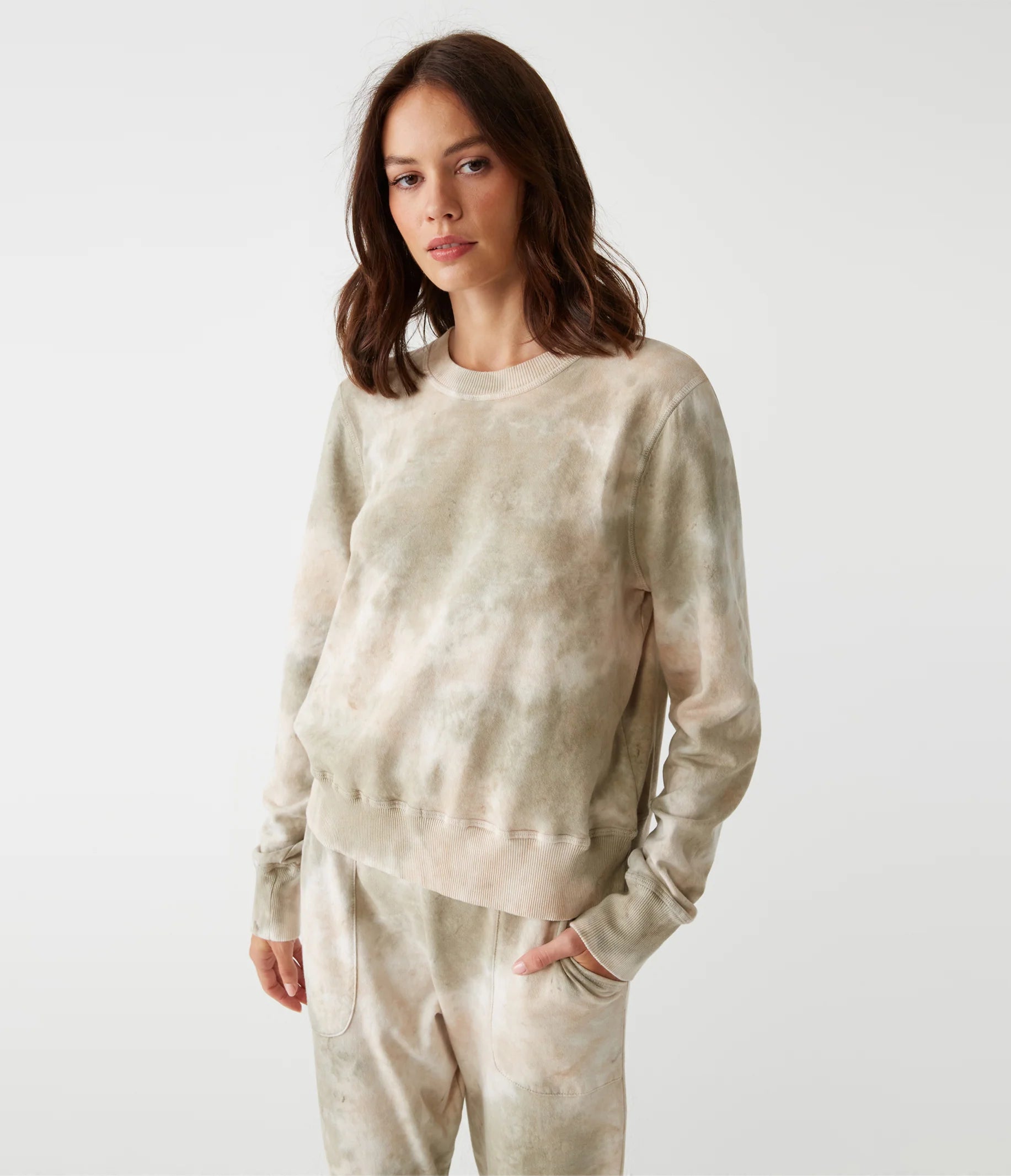 Weekend Bargains to Grab Comet Double Dye Pullover - Champagne Combo