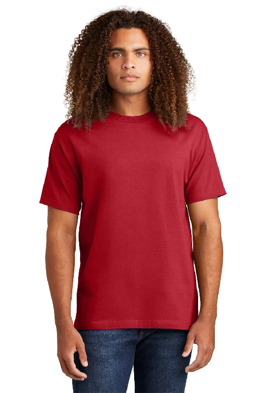 American Apparel Mens Short Sleeve Crewneck T-Shirt - Cardinal Red