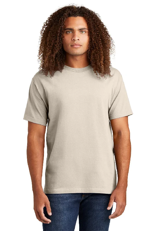 American Apparel Mens Short Sleeve Crewneck T-Shirt - Cream