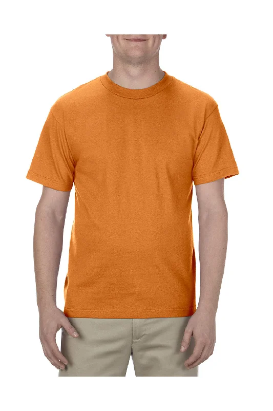 American Apparel Mens Short Sleeve Crewneck T-Shirt - Orange