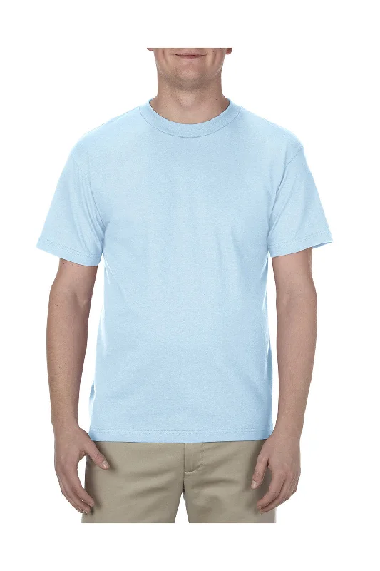 American Apparel Mens Short Sleeve Crewneck T-Shirt - Powder Blue