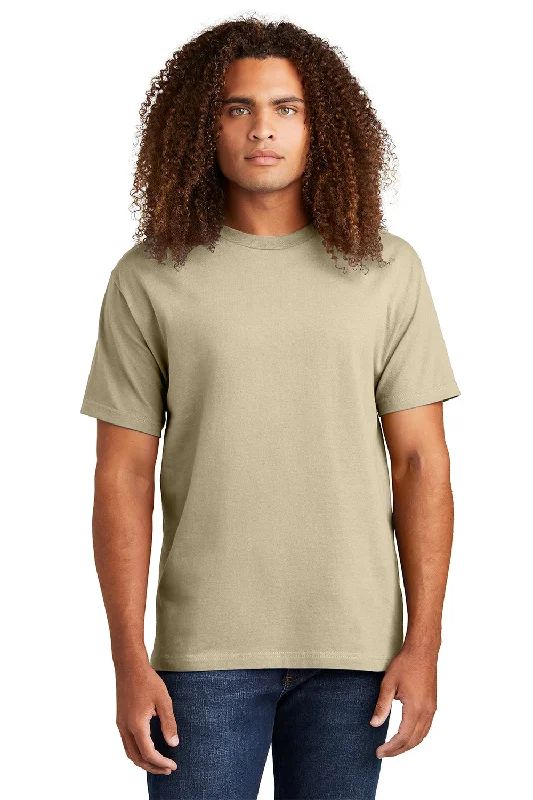 American Apparel Mens Short Sleeve Crewneck T-Shirt - Sand