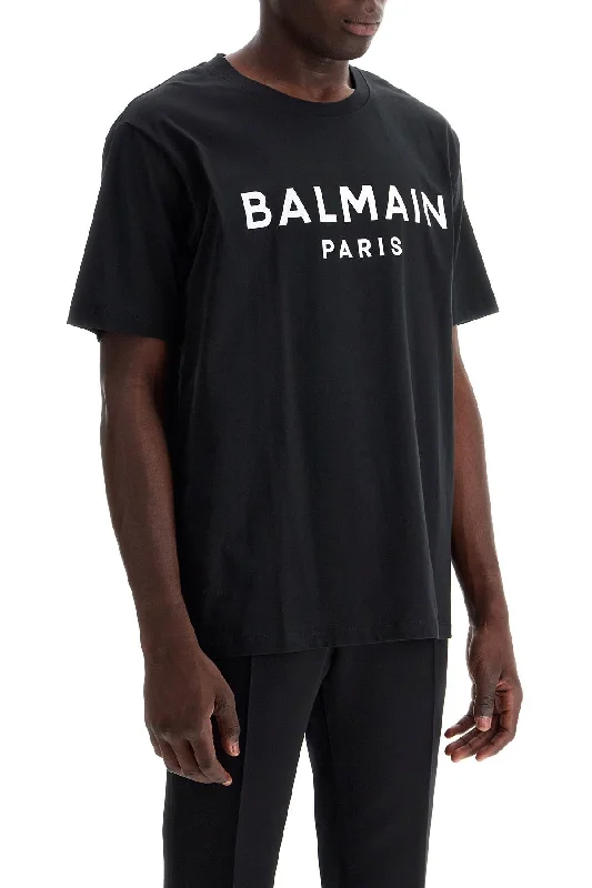 Balmain T-Shirt With Logo Print