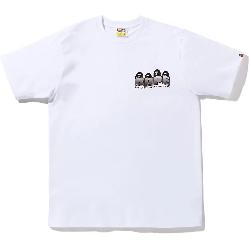 Bape Distortion Tee Mens