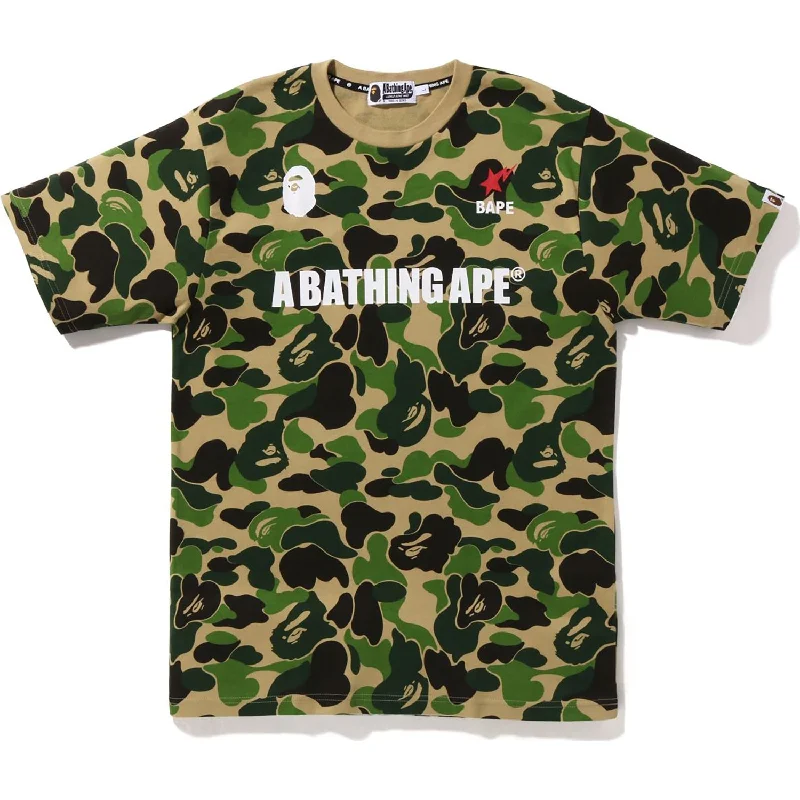 Big ABC Camo A Bathing Ape Tee Mens