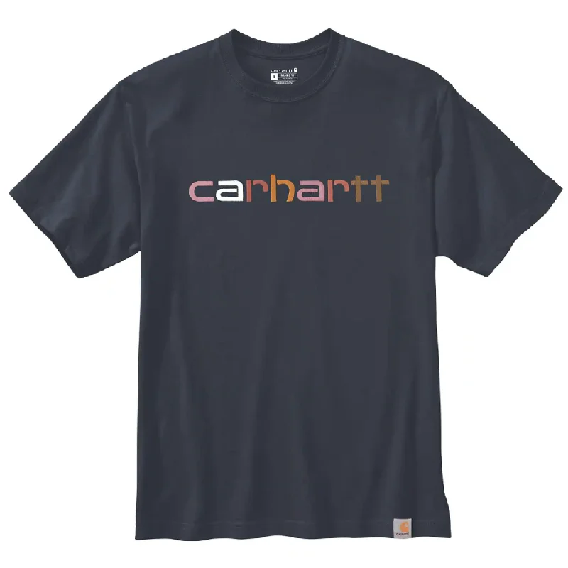 Carhartt 105797 Relaxed Fit Heavyweight Short Sleeve Log Graphic T-Shirt