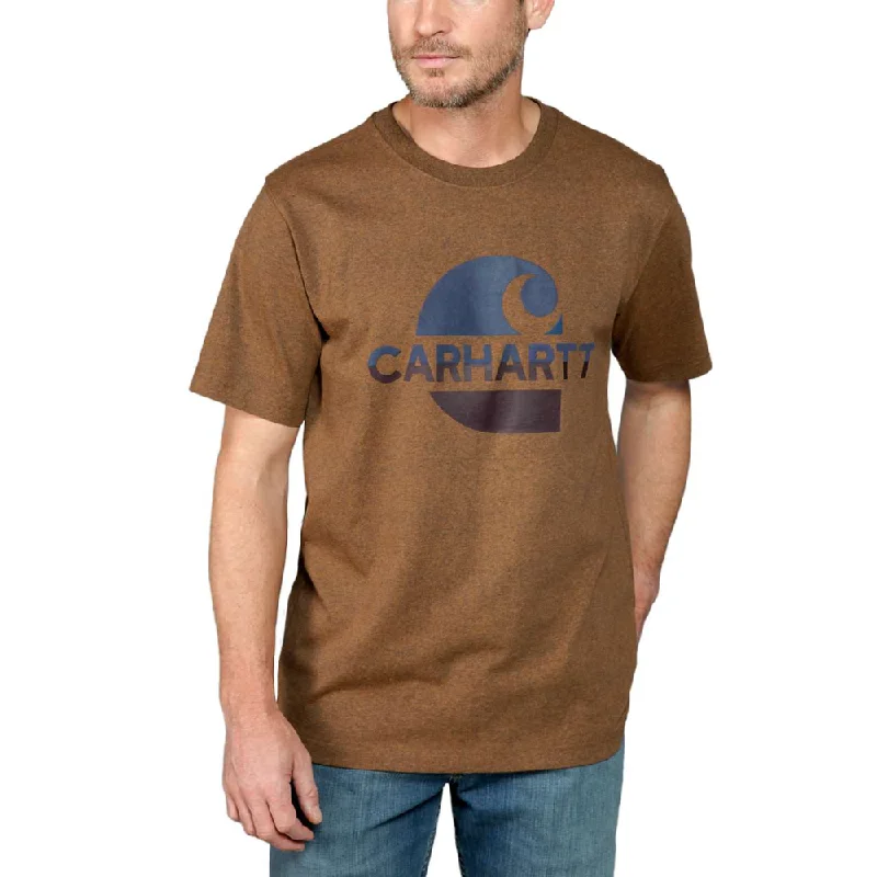 Carhartt 105908 Relaxed Fit Heavyweight Short Sleeve C Graphic T-Shirt