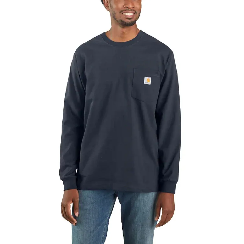 Carhartt K126 Loose Fit Heavyweight Long Sleeve Pocket T-Shirt