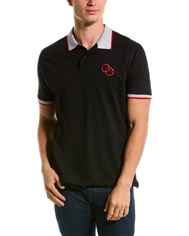 Cavalli Class Tipped Polo Shirt