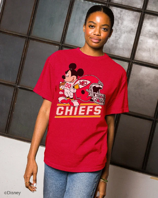 Chiefs Disney Mickey Came to Play Fan Tee