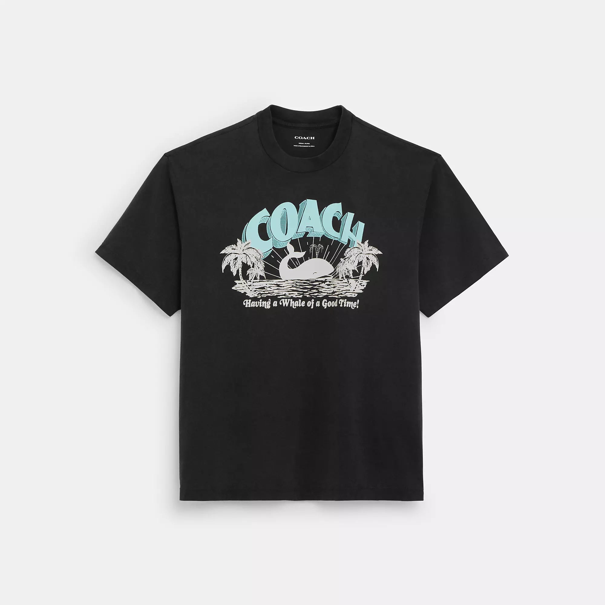 Coach Outlet Whale T Shirt In Organic Cotton