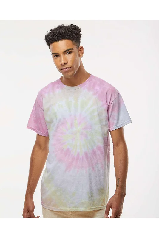 Colortone Mens Short Sleeve Crewneck T-Shirt - Desert Rose