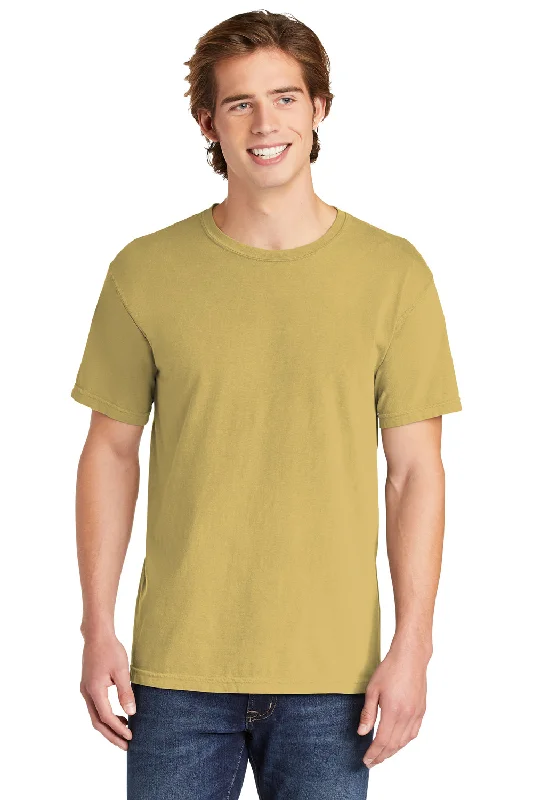 Comfort Colors Mens Short Sleeve Crewneck T-Shirt - Mustard Yellow