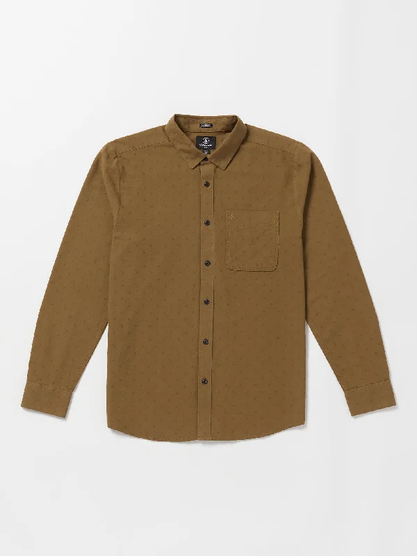 Date Knight Long Sleeve Shirt - Mud