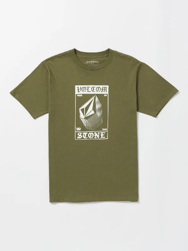 Explicit Stone Short Sleeve Tee - Military