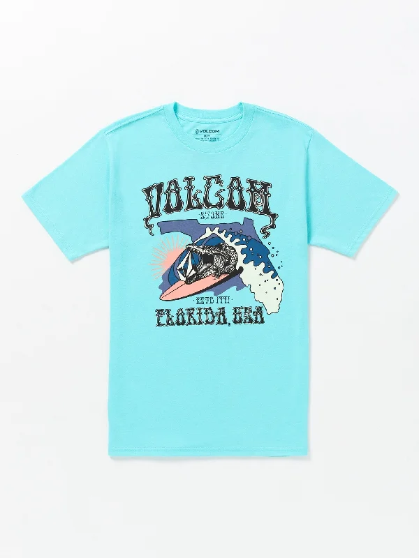 Gator Tubes Short Sleeve Tee - Crete Blue