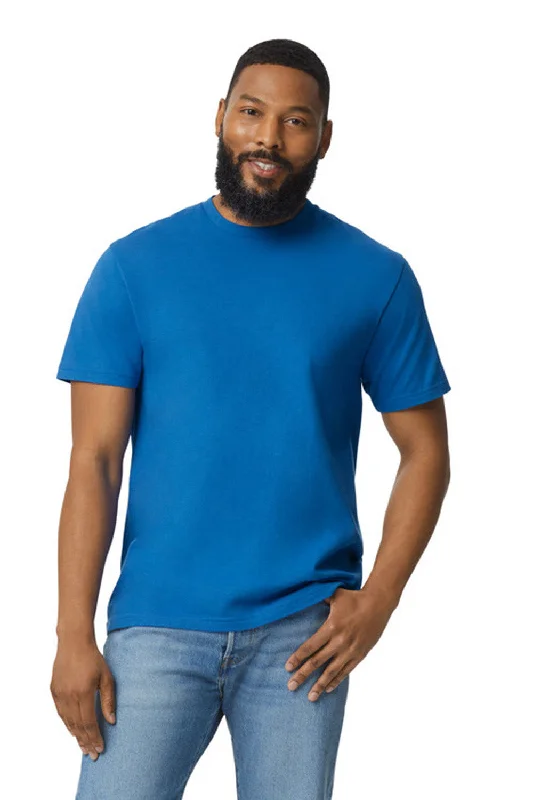 Gildan Mens Softstyle Short Sleeve Crewneck T-Shirt - Royal Blue