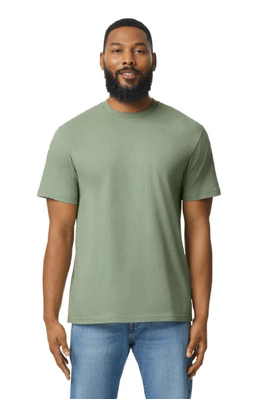 Gildan Mens Softstyle Short Sleeve Crewneck T-Shirt - Sage Green