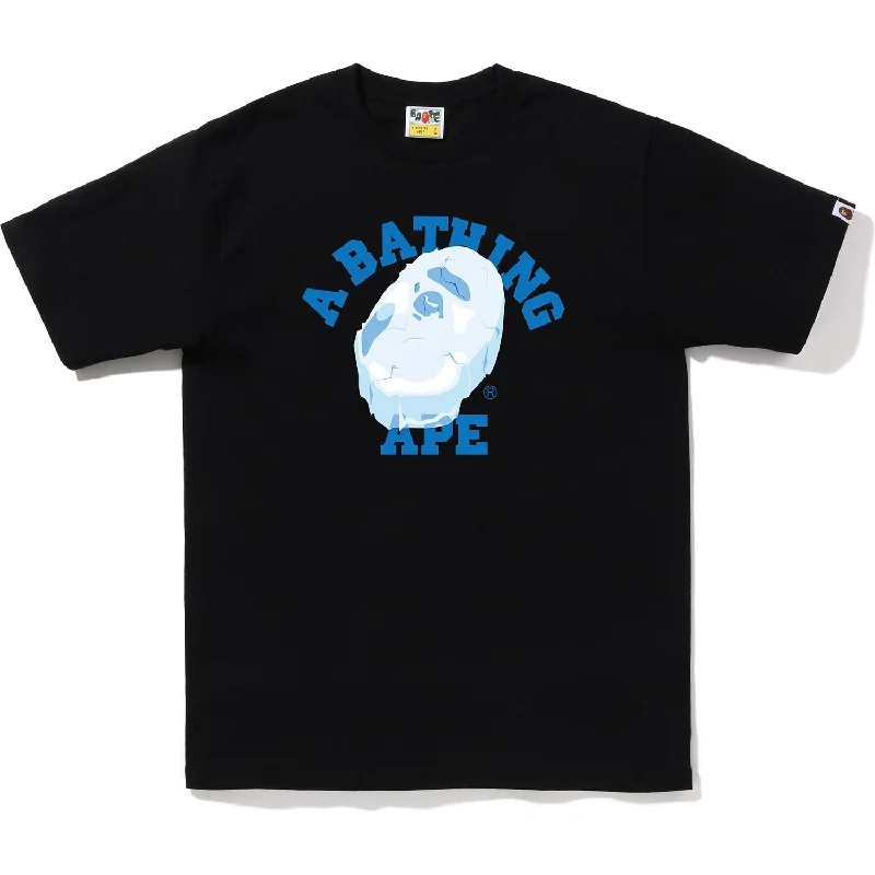 Ice Ape Head College Tee Mens