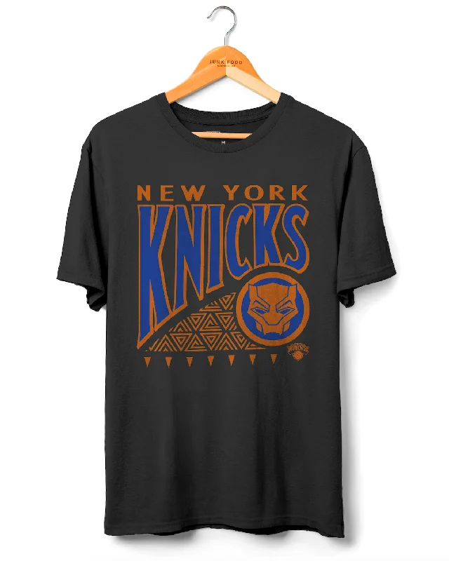 Knicks Wakanda Forever Pattern Tee