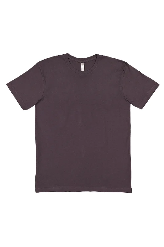 LAT Mens Fine Jersey Short Sleeve Crewneck T-Shirt - Slate