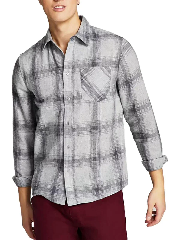 ash grey plaid