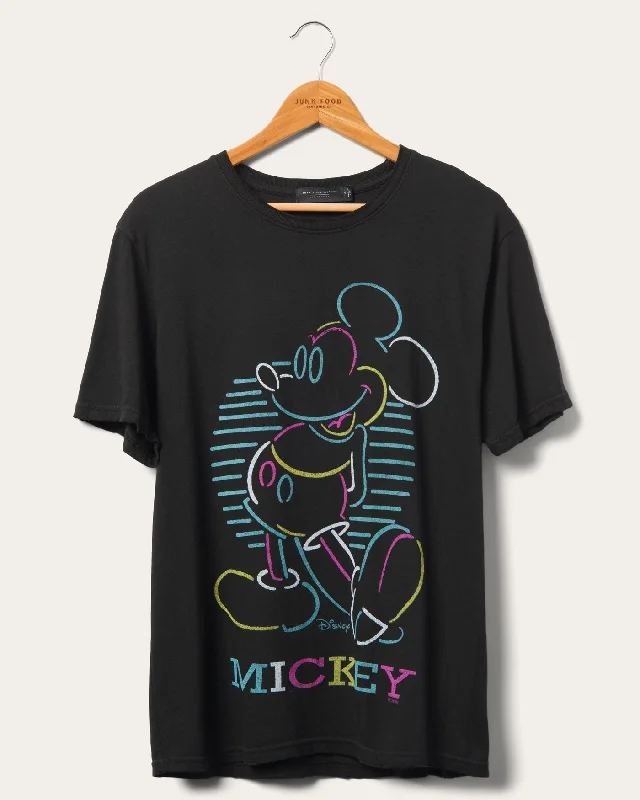 Mickey Neon Pose Vintage Tee