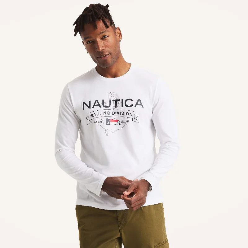 Nautica Graphic Long-Sleeve T-Shirt