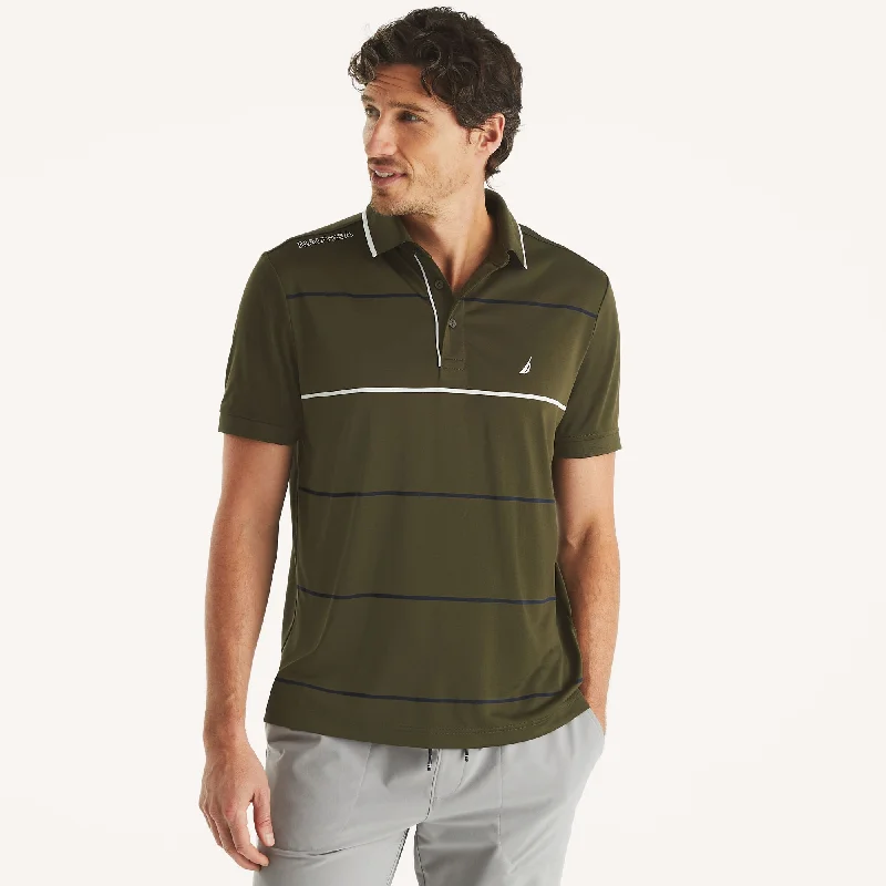 Nautica Mens Navtech Classic Fit Polo