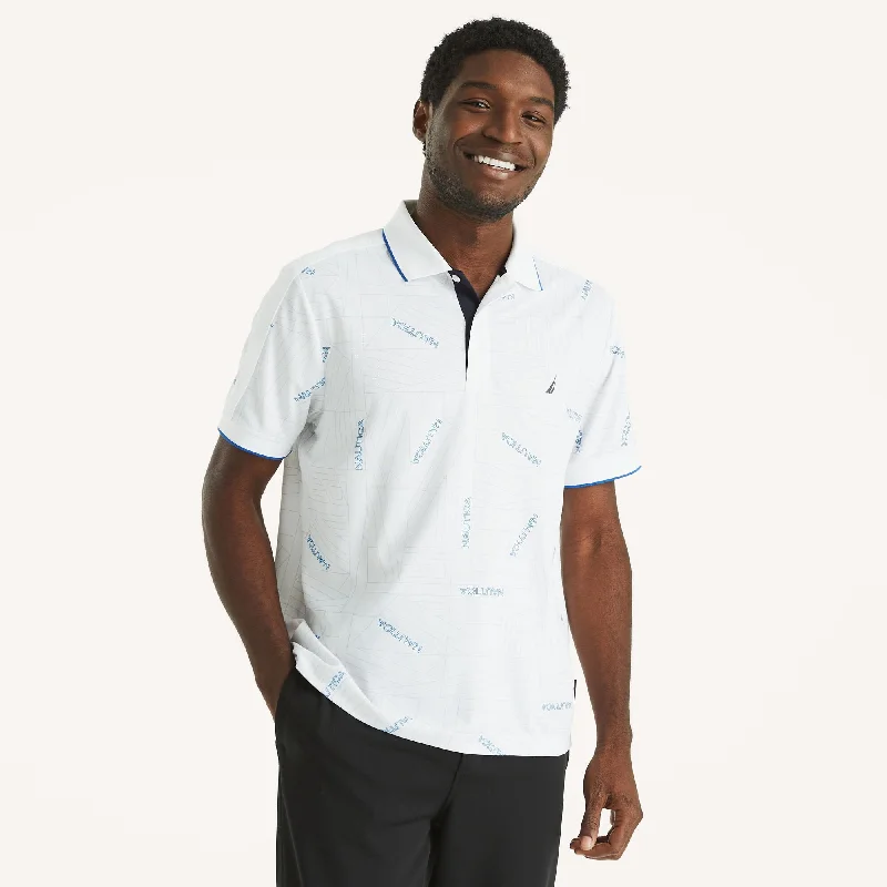 Nautica Mens Navtech Classic Fit Polo