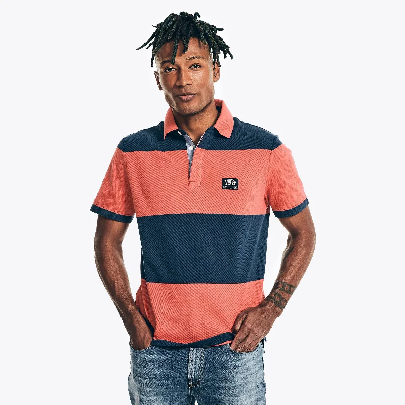 Nautica Mens Nautica Jeans Co. Performance Polo