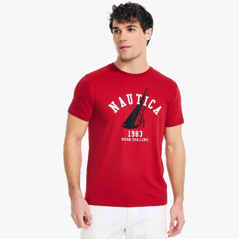 Nautica Sustainably Crafted Ocean Challenge Graphic T-Shirt