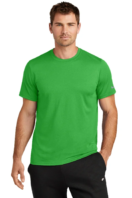 Nike Mens rLegend Dri-Fit Moisture Wicking Short Sleeve Crewneck T-Shirt - Apple Green