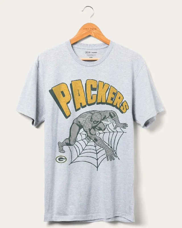 Packers Spider-Man Web Slinger Tee