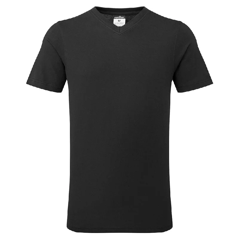 Portwest B197 V-Neck Cotton T-Shirt